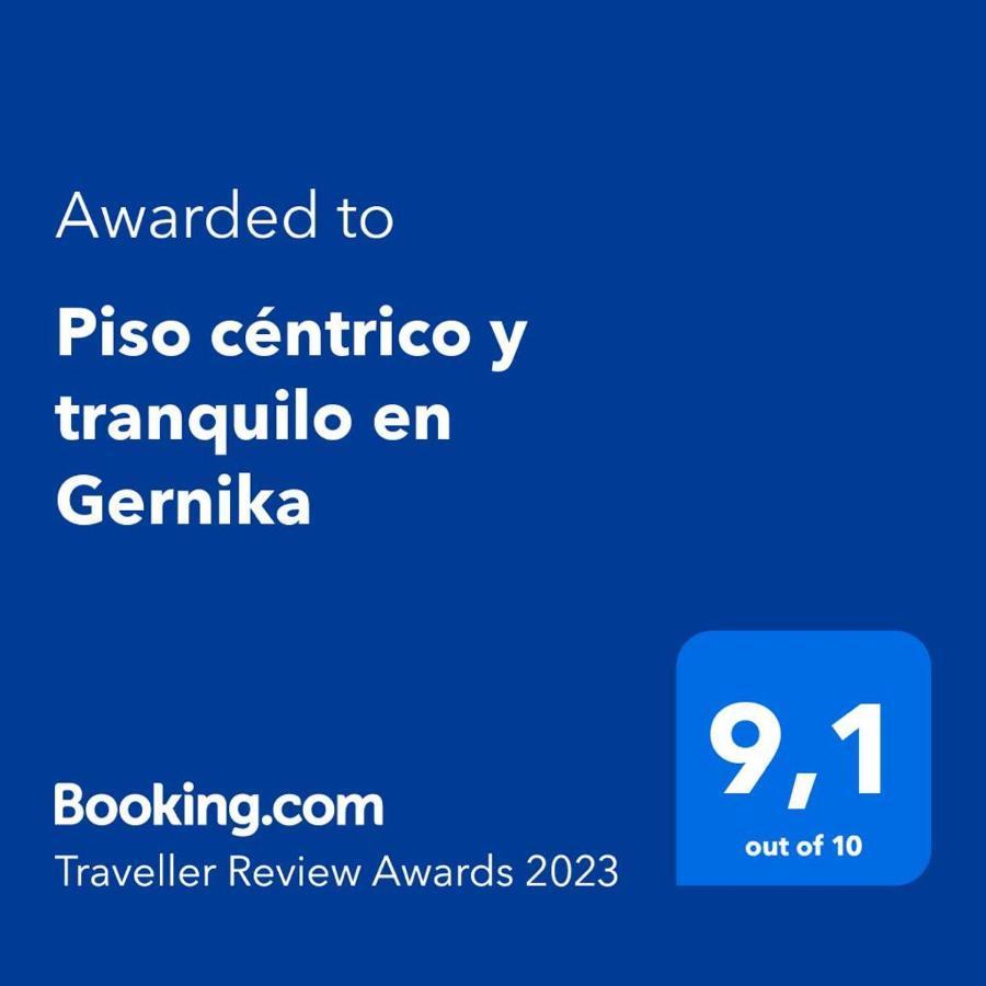 Piso Centrico Y Tranquilo En Gernika Apartment Luaran gambar
